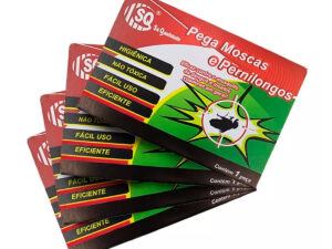 Kit Com 05 Armadilha Adesiva Pega Moscas Mosquitos Insetos