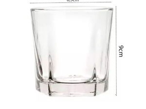 Conjunto 6 Copos De Whisky Linha Topázio 310ml Luxo