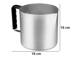 Caneca Alumínio Linha Hotel Com Cabo 16cm 3 Litros