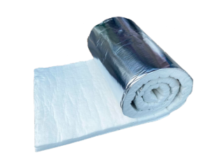 Rolo Fibra De Cerâmica 96 Kg/m³ Aluminizada 610x3810x38 Mm