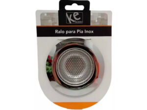 Kit 12 Ralo para Pia em Inox para Válvula Americana com 9cm