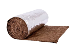 Lã De Rocha Aluminizada 9,6m² Isolamento Térmico 32kg m³